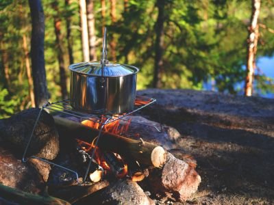 Campfire cooking and baking: