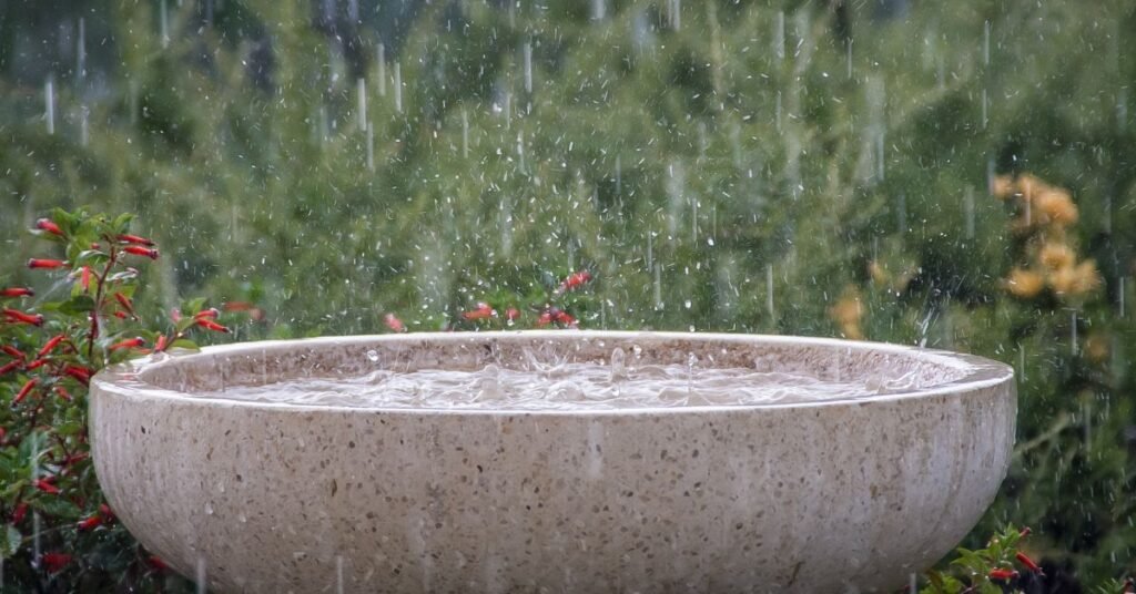 snow and rainfall when i am camping