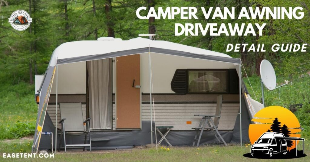 Camper van awning drive away