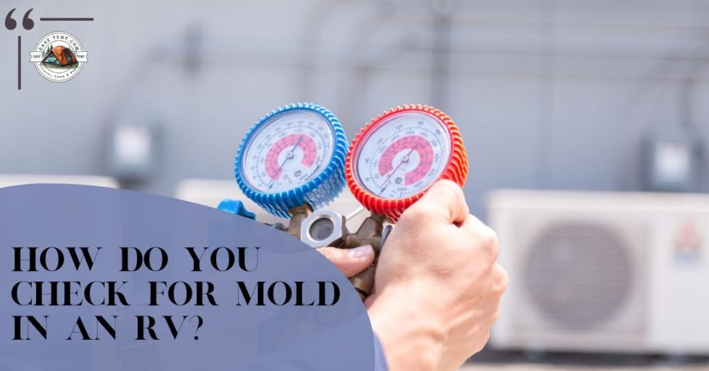 how do you check for mold in an RV