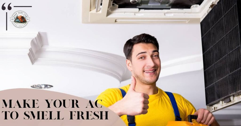 how to make your AC smell fresh