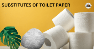 What should you use instead of toilet paper when camping?