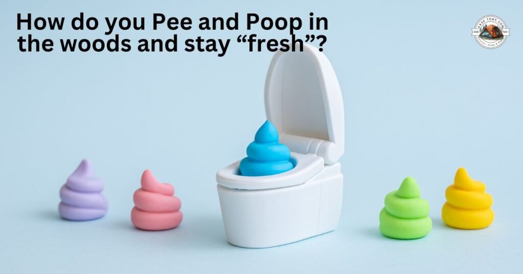 How do you Pee and Poop in the woods and stay “fresh”?