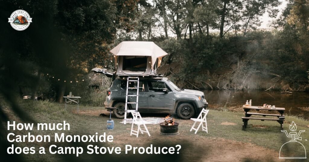 How much Carbon Monoxide does a Camp Stove Produce?