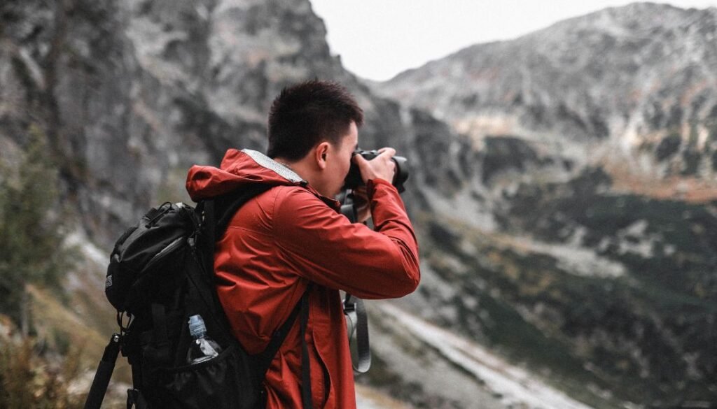 Capturing the beauty of nature while camping